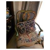 Antique Venetian Rococo style chair. D360