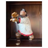 C. Allen Johnson Native Figure. d-131