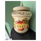 Nonni's Biscotti Jar. d-125