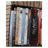 Box of DVDs, see pictures. 60-30