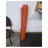 Plastic safety fencing. H6