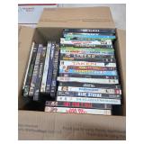 Box of DVDs, see pictures. 60-15