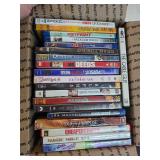 Box of DVDs, see pictures. 60-35