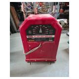 Lincoln arc welder with hand truck. 1-75