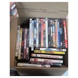 Box of DVDs, see pictures. 60-20
