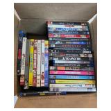 Box of DVDs, see pictures. 60-25