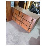 Solid wood dresser 31in tall, 52in long. 55-68