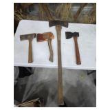 Hatchets and axe. 1-10