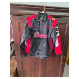 Dale Earnhart racing jacket size small. N8