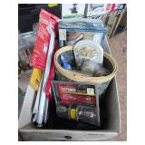 Doorknob, basket and mixed lot. 55-61