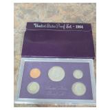 1984 uncirculated proof coin set. K17