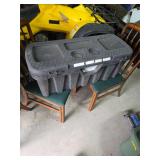 heavy duty tough box with camping items. 1-16