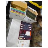 File folders, game, baby book. 1-8