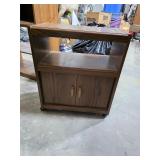 Rolling cabinet 30in tall, 25 wide, 15 deep. 55-46