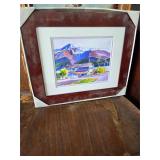 Watercolor painting. 55-77