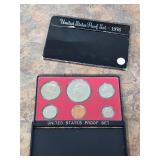 1976 uncirculated proof coin set. K10
