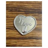 Silver Heart 1 gram- T2