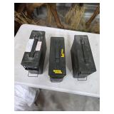 3 ammo cans, clean and ready. 1-14