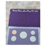 1991 uncirculated proof coin set. K24