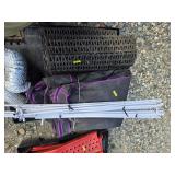 Floor mats and grow tent. N14