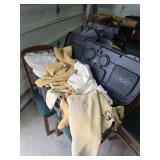 tough box with leather, game bags, more. 1-17