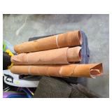 3 rolls of leather. 1-12