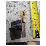 4in keychain Damascus knife. M9