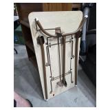 Folding sewing machine table. 55-12