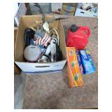 Eagle, gas can, cd player, more. 55-37