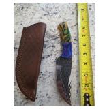 8in blade with gut hook and sheath. M22