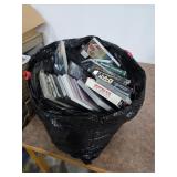 Large bag full of DVDs. 40-74