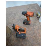 Rigid tools with batteries. 55-18