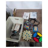 Drum, games, purse, more. 55-4