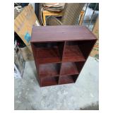 3ft tall 2ft wide 1 ft deep cube organizer. 5-114