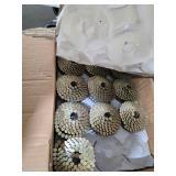 1-1/4 x .120 coils of nails used for roofing.33-26