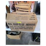 6 MREs in a box. 4-3