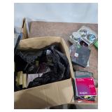 Box and binder full of DVDs lots of horror. 40-52