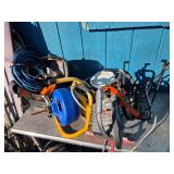 Drain cleaner, air hose, work lights, more. 40-169