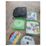 collection of Xbox, Xbox 360, Xbox one games.