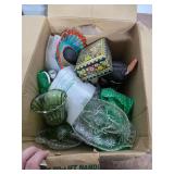 Box of beautiful glassware and ceramics. 40-177