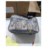 Vintage Jaguar luggage with fire alarms. 77-10