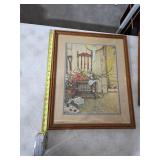 Norman Rockwell framed art. 33-29