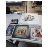 Art lot, see pictures. 26-7
