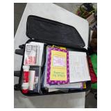 Carryon bag full of office paper & supplies.1-112