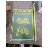 Metal John Deere sign. 40-80
