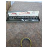 Duracraft 1/2in socket and driver set. 20-20