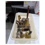 Brass bell collection, see pictures. 33-20