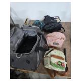 Swiss gear carry on with purses. 55-17
