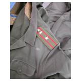 Vintage military dress uniforms. 40-84