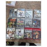 12 PlayStation 3 games. 40-43